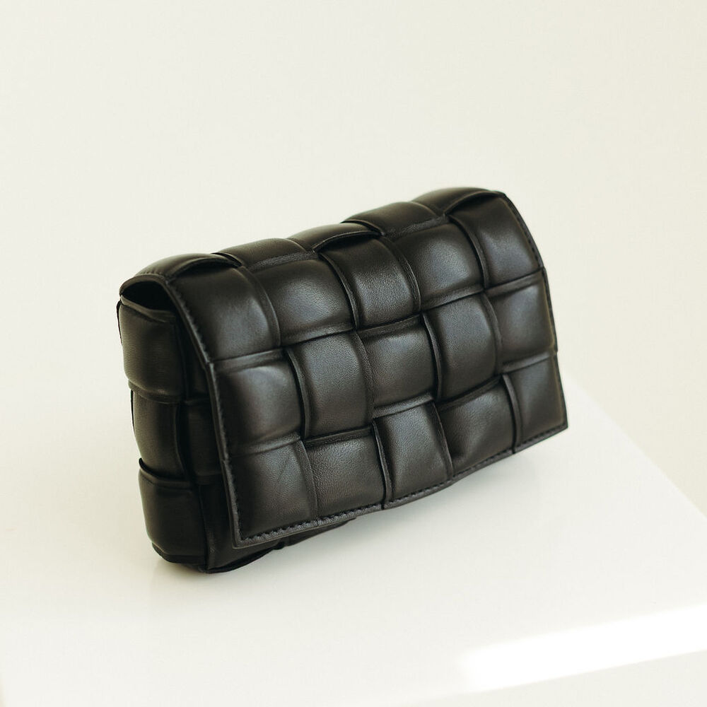 Bottega Veneta Padded Cassette Bag Black image 2